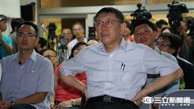 台北市長柯文哲（圖／記者林敬旻攝）