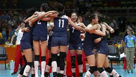 里約奧運女排大陸VS荷蘭／達志影像／路透社