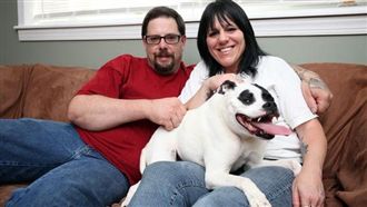 罕見「駝背」比特犬　 意外成為網紅