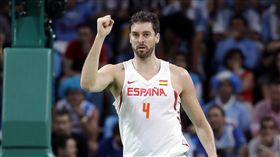Pau Gasol,西班牙男籃,里約奧運（ap）