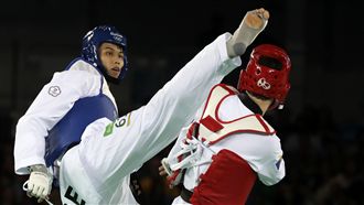 劉威廷跆拳道80公斤級　晉級8強