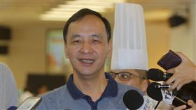 前國民黨主席、新北市長朱立倫談到黨產問題表示，國民黨最重要的一件事就是做好完整準備，要有從零開始決心。（圖／中央社記者王鴻國攝）