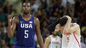 Kevin Durant,美國男籃,里約奧運（ap）