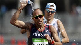 法國38歲名將迪尼茲（Yohann Diniz）_美聯社