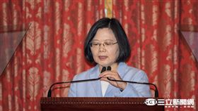 總統蔡英文 記者節 記者林敬旻攝