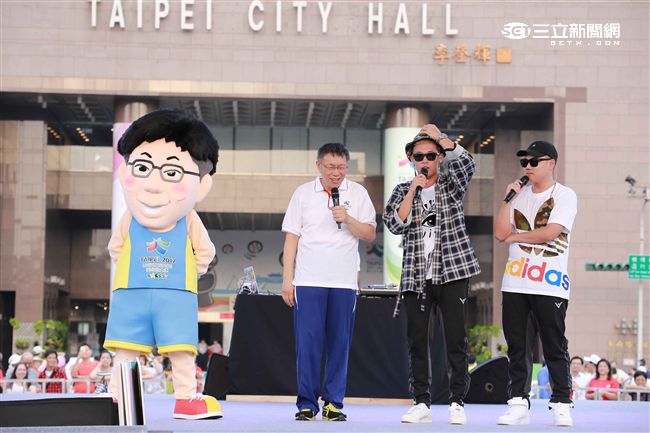 世大運代言人玖壹壹惹爭議　柯這麼說
