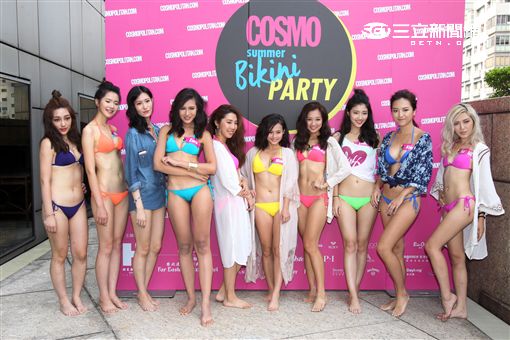 首屆柯夢微女神選拔，決戰比基尼時尚秀。（記者邱榮吉/攝影）