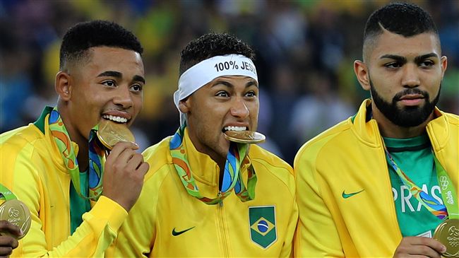 足球奪金才是金　巴西人只要這金牌