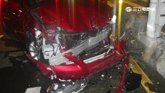 酒駕連撞3車　駕駛竟是鎢鋼大王千金