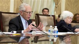 Fed,聯準會,Stanley Fischer,費雪,葉倫（圖／美聯社／達志影像）