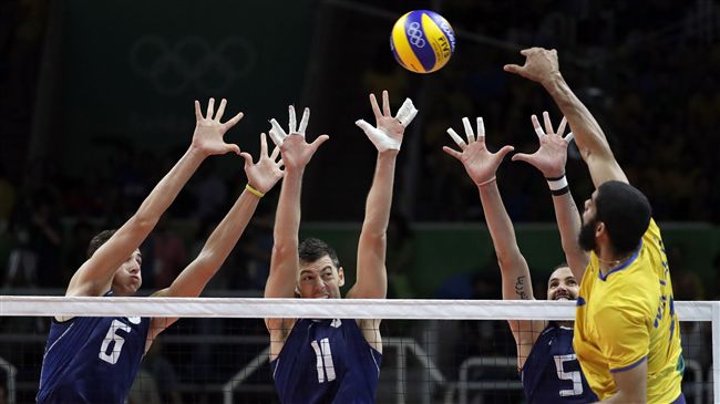 巴西男排直落3　打敗義大利順利捧金