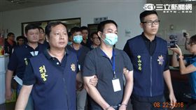 警方破獲竹聯幫長堂並逮捕蔡嫌在內等15人（翻攝畫面）