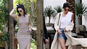 肯黛兒傑納,Kendall Jennerdp,肯豆,超模,露點,胸罩,奶罩,內衣,自由-翻攝自微博