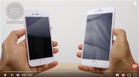 iphone 7　開箱　翻攝影片　SuperSaf TV　iPhone 7 vs 7 Plus Unboxing (Prototype)