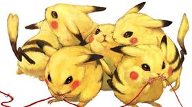 Pokémon Go,精靈寶可夢,神奇寶貝,現實版,皮卡丘,老鼠,動物,插畫家,Totomame(http://www.boredpanda.com/real-life-pokemon-illustrations-totomame/)