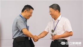 沙海林來台,柯文哲,雙城論壇,市府晚宴 記者林敬旻攝