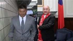 辜仲諒,尹衍樑（合成圖／翻攝畫面、唐獎基金會）