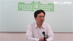 行政院發言人童振源。（記者盧素梅）