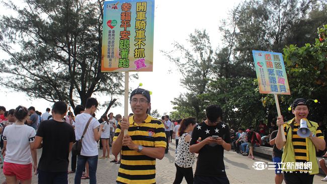 民眾瘋抓怪　台南市府出動道安小蜜蜂