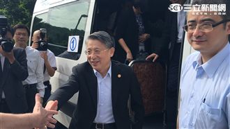 沙海林參訪安養院　再提兩岸一家親