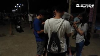 南寮漁港湧抓寶人潮　居民不堪其擾