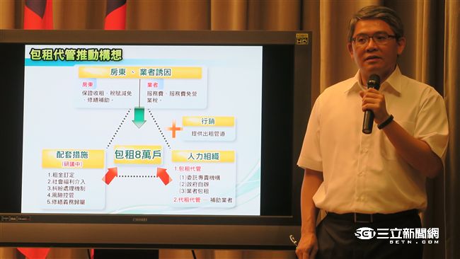 兌現政見　社會住宅4年後達8萬戶