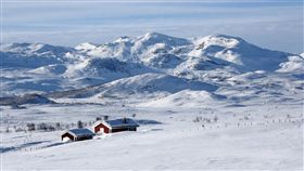 北歐,挪威,冬天,冬季,雪,景觀,自然,山區（圖／Pixabay）