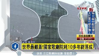 國家歌劇院開幕　號稱世界第9大地標