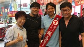 國民黨主席洪秀柱、國民黨花蓮市長補選魏嘉賢（圖／國民黨官網）