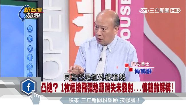 未發射不是故障　傅鶴齡解構標槍飛彈