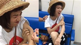 Lulu忍痛稱完整場演唱會。（圖／翻攝自Lulu 黃路梓茵臉書）