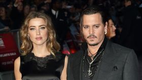 強尼戴普,安柏赫德,Johnny Depp,Amber Heard　圖／達志影像