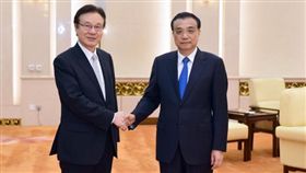 李克強,谷內正太郎,圖／新華社