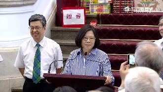 小英滿意度47%…過半希望調整內閣