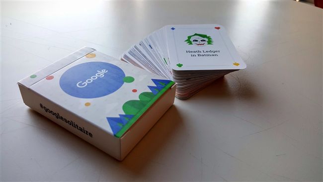 Google「限量版撲克牌」開箱文