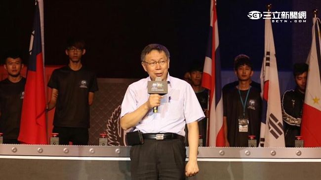 林全民調死亡交叉　柯文哲前輩資勉勵