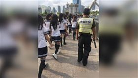 水手服,G20,高峰會,城管,公安,
(翻攝新浪微博)