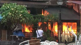 西門紅樓火警（圖／民眾提供）