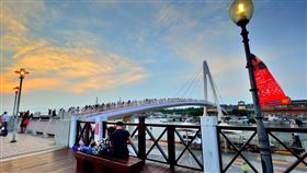 淡水漁人碼頭。（圖／新北市觀光旅遊局提供）