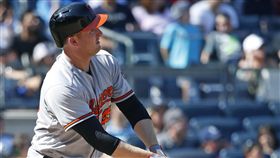 金鶯強打Mark Trumbo（AP）