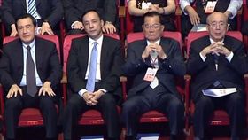 國民黨歷任黨主席：馬英九（左起）、朱立倫、連戰、吳伯雄（圖／翻攝自YouTube）