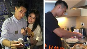 圖翻攝自林心如微博臉書 楊祐寧 合成圖