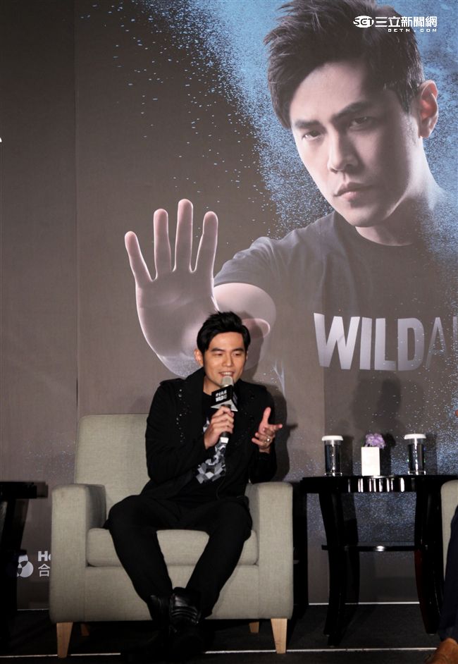 天王周杰倫擔任WildAid野生救援全球大使。（記者邱榮吉/攝影）
