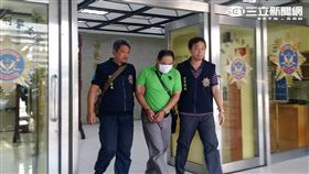 法號「釋智法」的假和尚金佑綸遭通緝又涉盜刷案遭逮捕（翻攝畫面）