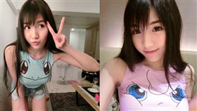 泰國正妹　寶可夢爆乳裝