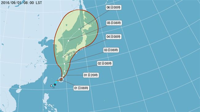 九月第一颱！12號颱「南修」今形成