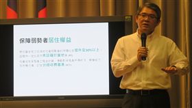 內政部次長花敬群。（記者盧素梅攝）