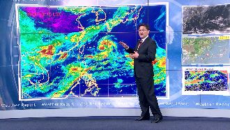 今晚變天！全台對流旺盛防雷雨