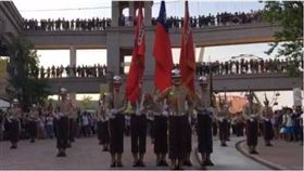 海陸,陸戰隊,樂儀隊,快閃 圖／翻攝畫面