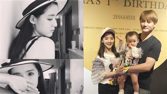 阿沁妻流產後　女兒扮家家酒很暖心